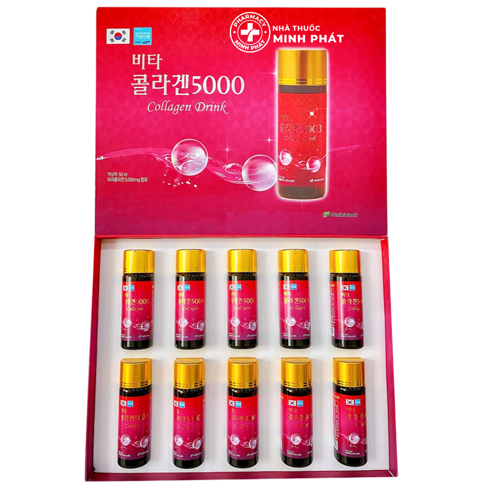 Nước Uống Đẹp Da Bổ Sung Collagen Vita 5000
